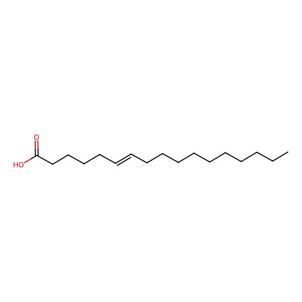 2D Structure of 6-Heptadecenoic acid