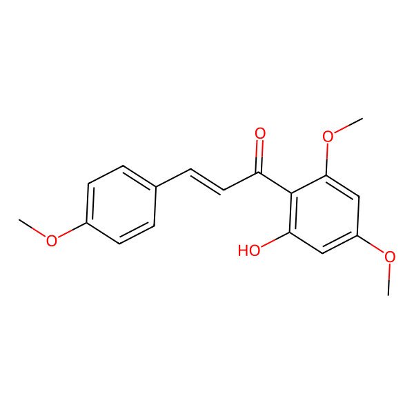 2D Structure of 6'-Hydroxy-2',4,4'-trimethoxychalcone 2D Structure of 6'-Hydroxy-2',4,4'-trimethoxychalcone