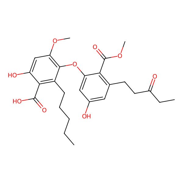 2D Structure of Epiphorellic acid 2