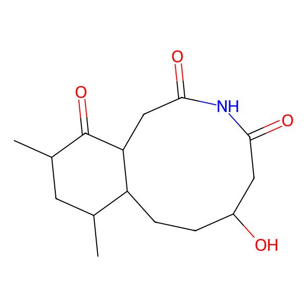 2D Structure of 6-Hydroxy-9,11-dimethyl-1,5,6,7,8,8a,9,10,11,12a-decahydrobenzo[d]azecine-2,4,12-trione