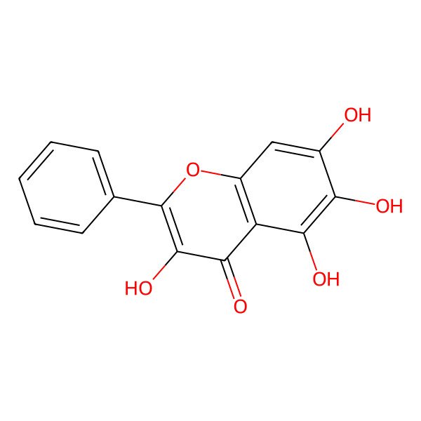 2D Structure of 6-Hydroxygalangin 2D Structure of 6-Hydroxygalangin