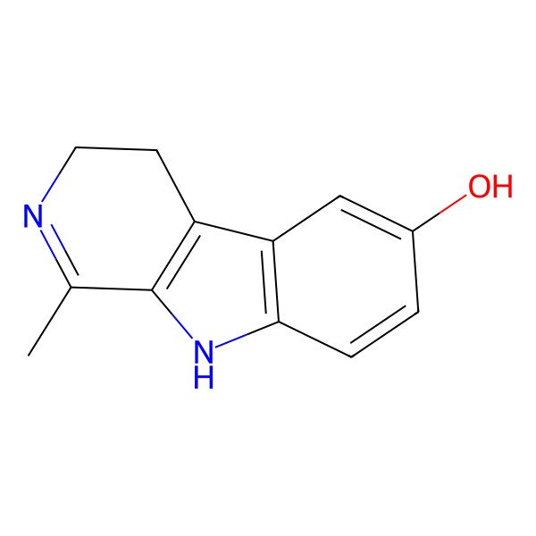2D Structure of 6-Hydroxyharman