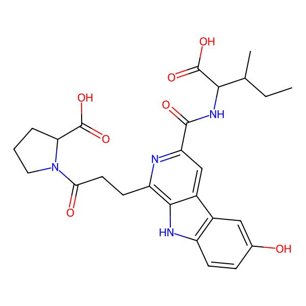 2D Structure of 6-hydroxymetatacarboline G