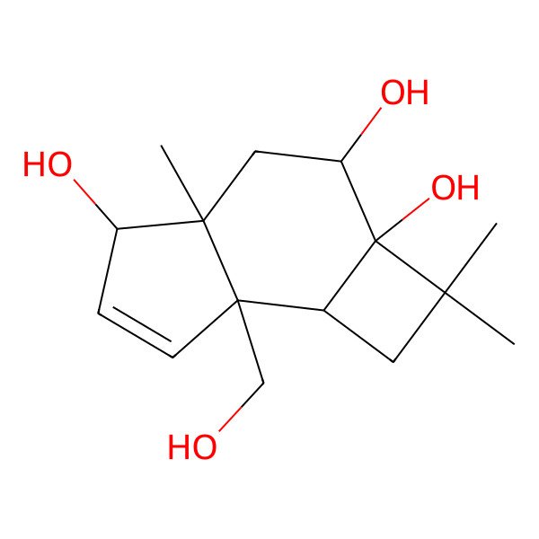 2D Structure of 6-hydroxypunctaporonin D
