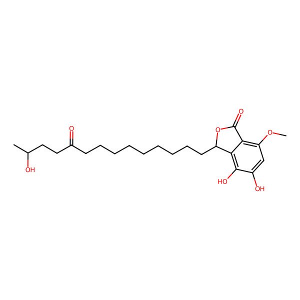 2D Structure of 6-Hydroxysporotricale