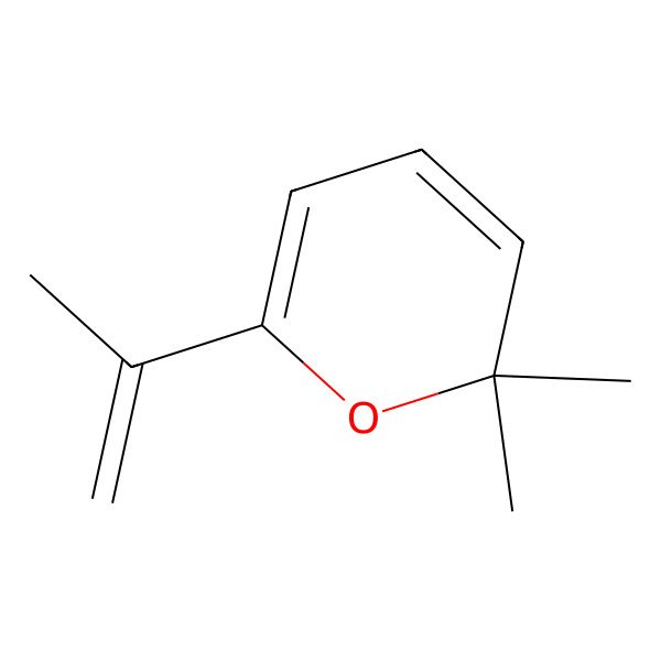 2D Structure of 6-Isopropenyl-2,2-dimethyl-2H-pyran