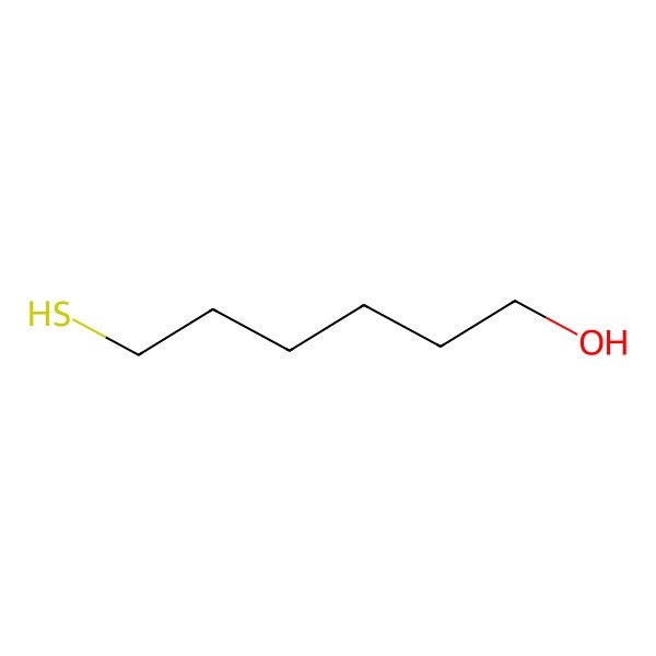 2D Structure of 6-Mercapto-1-hexanol
