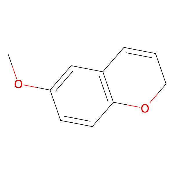 2D Structure of 6-Methoxy-2H-1-benzopyran