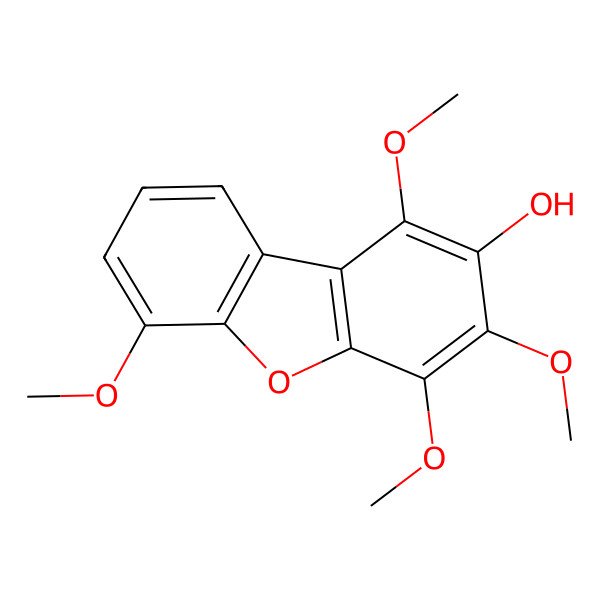 2D Structure of 6-Methoxy-alpha-pyrufuran