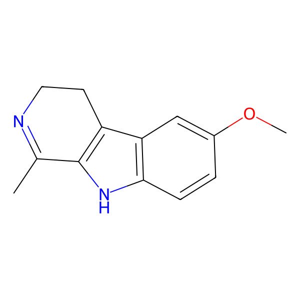 2D Structure of 6-Methoxyharmalan