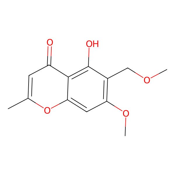 2D Structure of 6-Methoxymethyleugenin