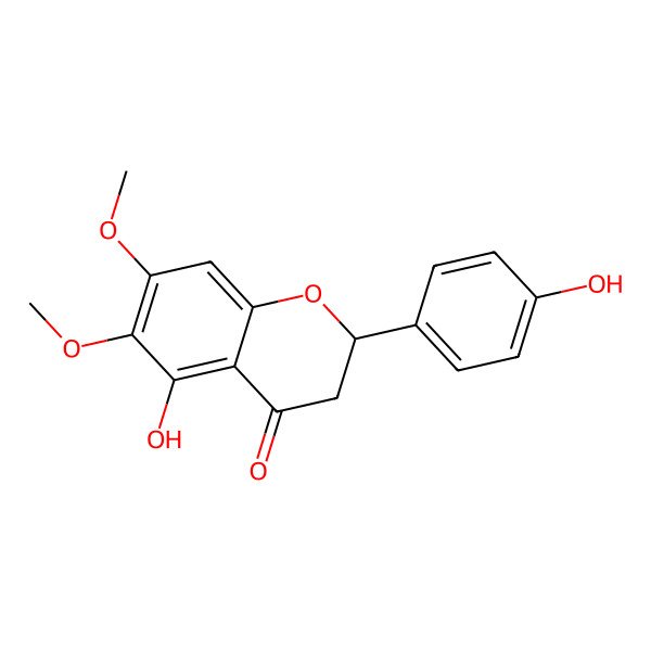 2D Structure of 6-Methoxysakuranetin