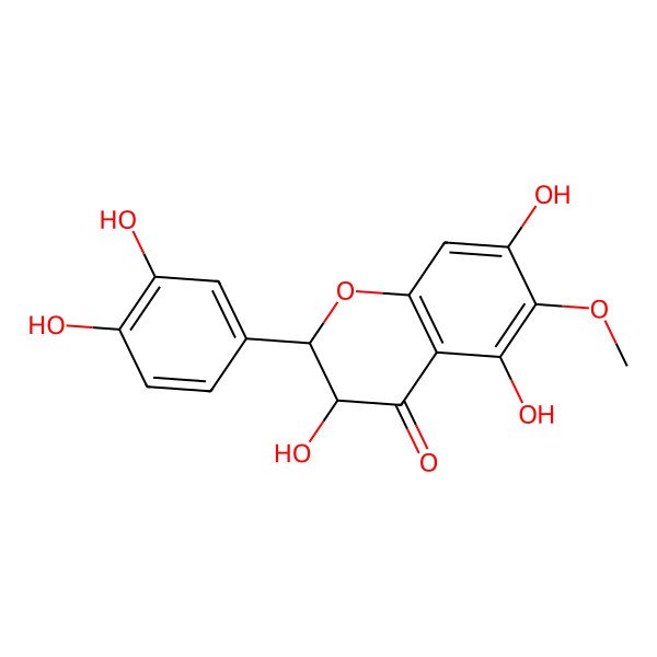 2D Structure of 6-Methoxytaxifolin
