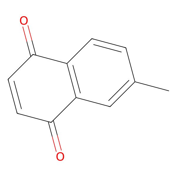 2D Structure of 6-Methyl-1,4-naphthoquinone