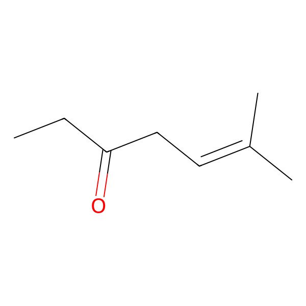 2D Structure of 6-Methyl-5-hepten-3-one