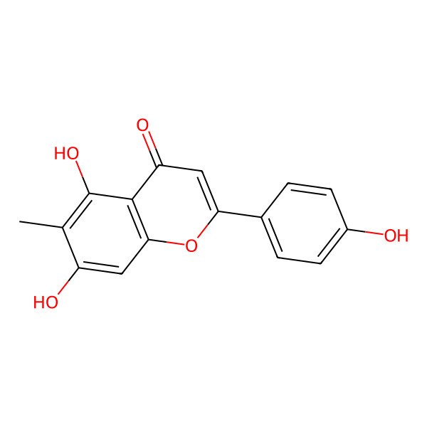 2D Structure of 6-Methylapigenin