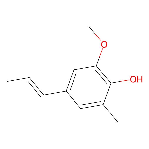 2D Structure of 6-Methylisoeugenol