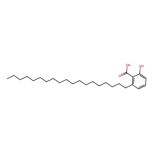 2D Structure of 6-Nonadecylsalcylic acid