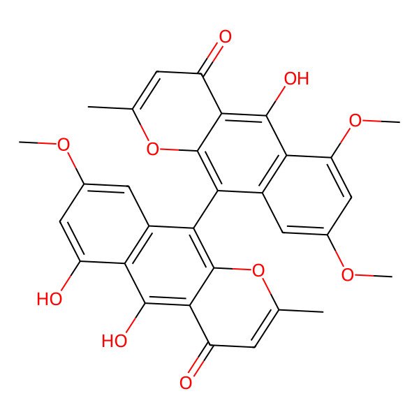2D Structure of 6-O-Demethylnigerone