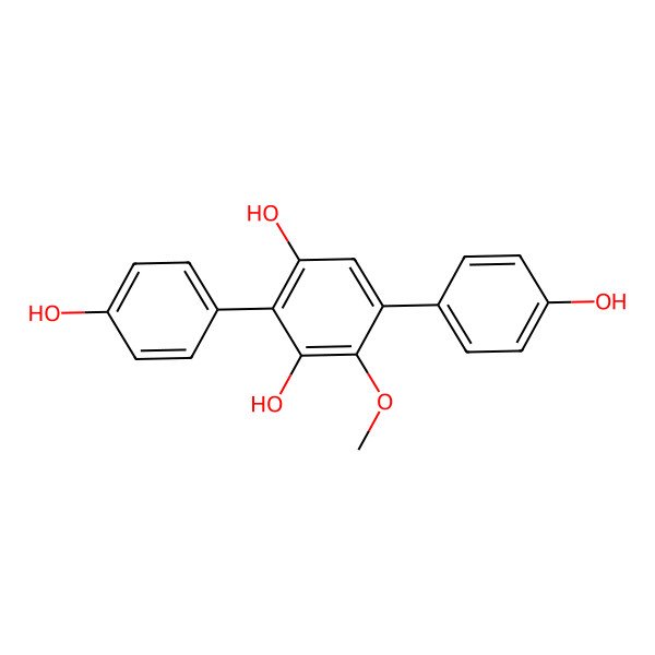 2D Structure of 6'-O-Desmethylterphenyllin