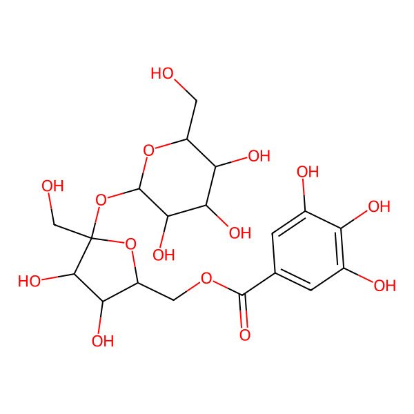 2D Structure of 6'-O-Galloylsucrose