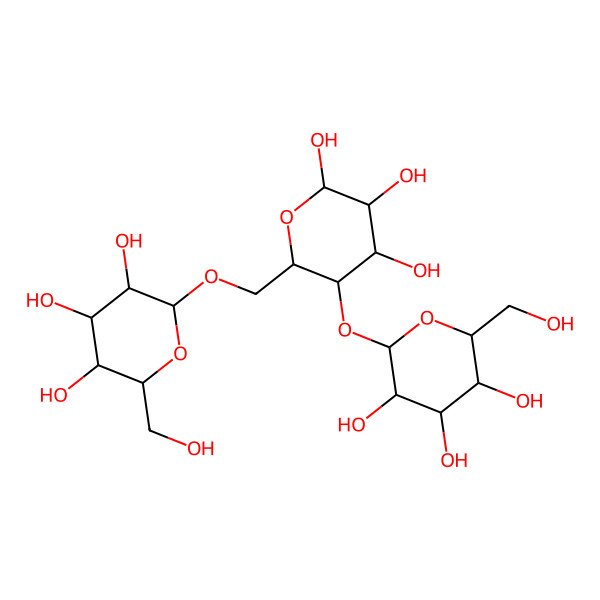 2D Structure of 6-O-Glucosylmaltose