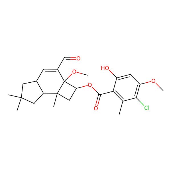 2D Structure of 6-O-Methylarmillaridin