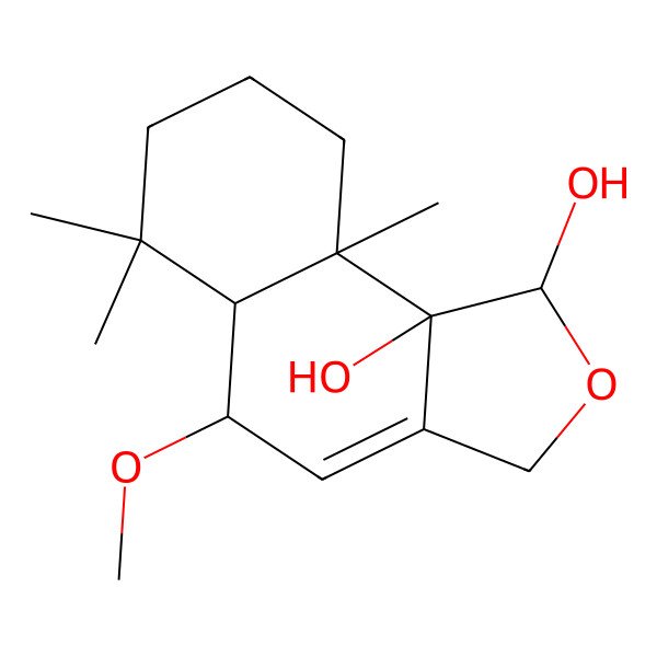 2D Structure of 6-O-methylpereniporin A