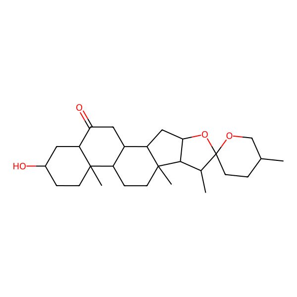 2D Structure of 6-Oxotigogenin