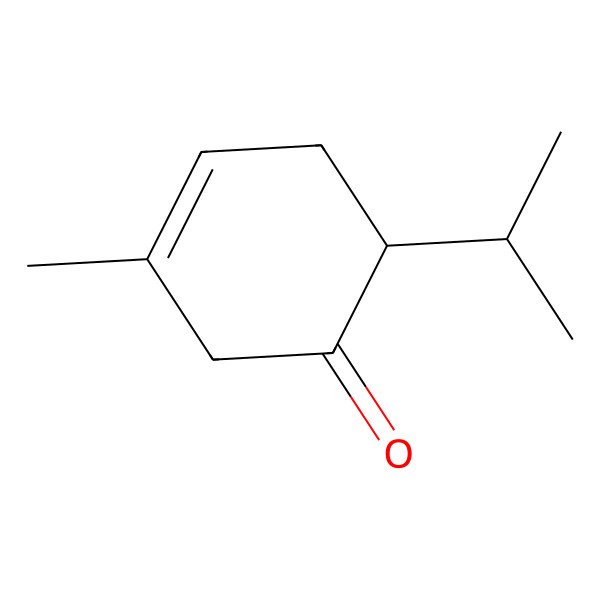 2D Structure of 6-p-Menthen-3-one
