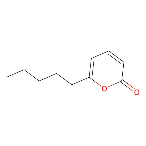 2D Structure of 6-Pentyl-2H-pyran-2-one