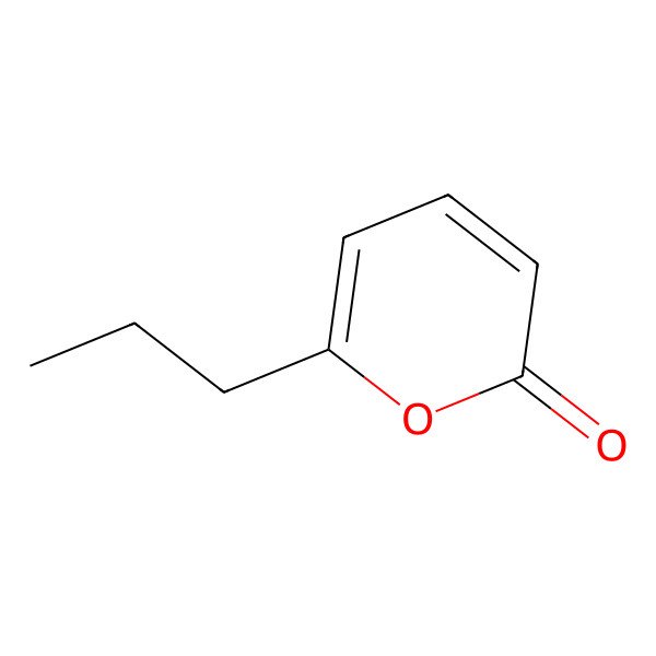 2D Structure of 6-Propyl-2h-pyran-2-one