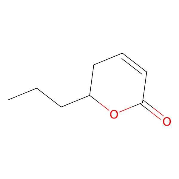2D Structure of 6-Propyl-5,6-dihydro-2H-pyran-2-one 2D Structure of 6-Propyl-5,6-dihydro-2H-pyran-2-one
