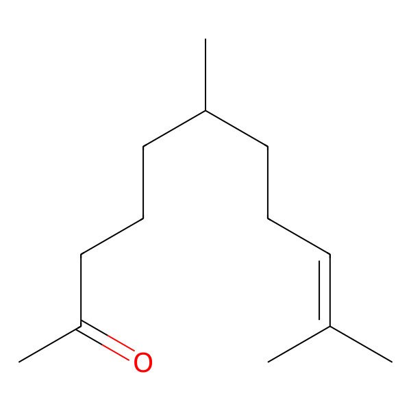 2D Structure of 6,10-Dimethylundec-9-en-2-one