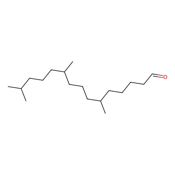 2D Structure of 6,10,14-Trimethylpentadecan-1-one