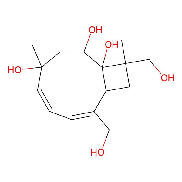 2D Structure of 6,13-dihydroxypunctaporonin B