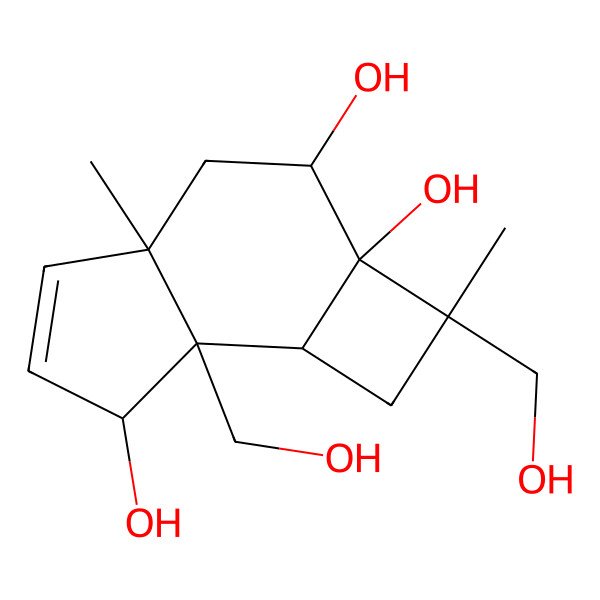 2D Structure of 6,13-dihydroxypunctaporonin E