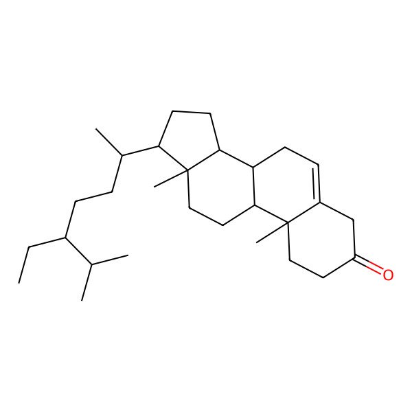 2D Structure of 24alpha-Ethylcholest-5-en-3-one
