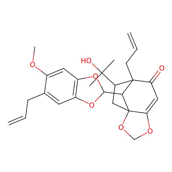 2D Structure of Bicycloillicinone asarone acetal