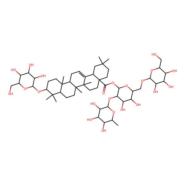 2D Structure of Asteryunnanoside G