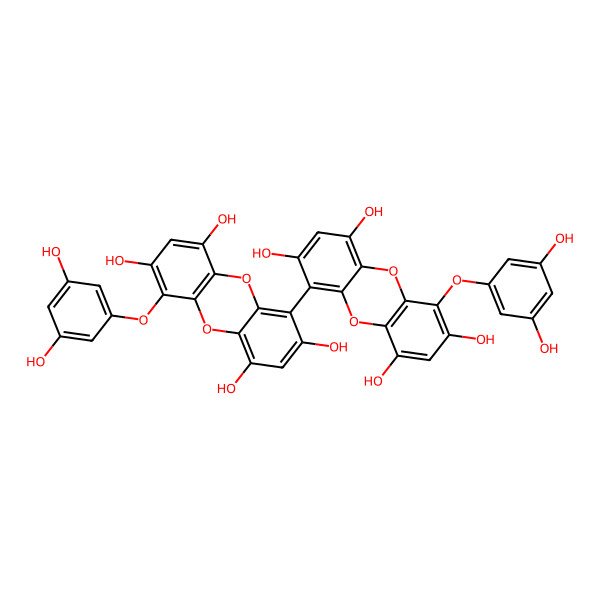 2D Structure of 6,6'-Bieckol