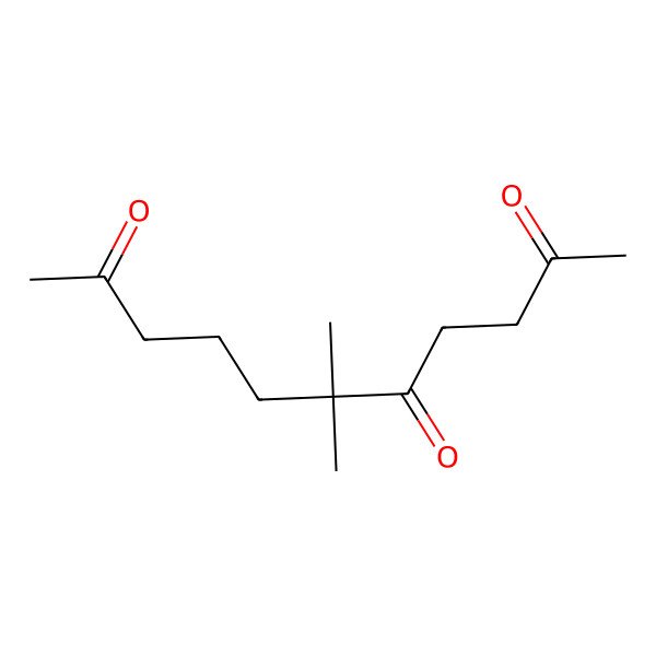 2D Structure of 6,6-Dimethyl-2,5,10-undecanetrione