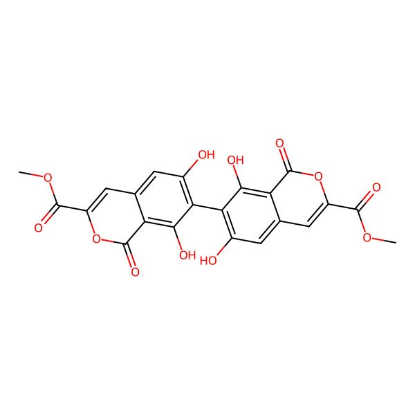 2D Structure of 6,6'-Dinor-bipenicilisorin