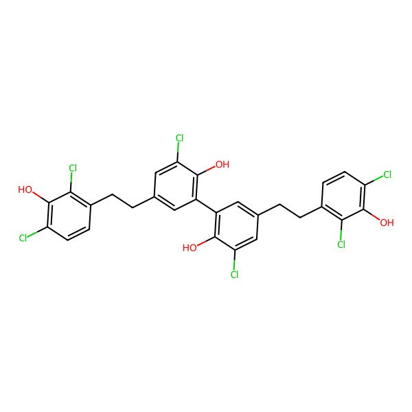 2D Structure of 6,6',10,10',12,12'-Hexachloroisoperrottetin A