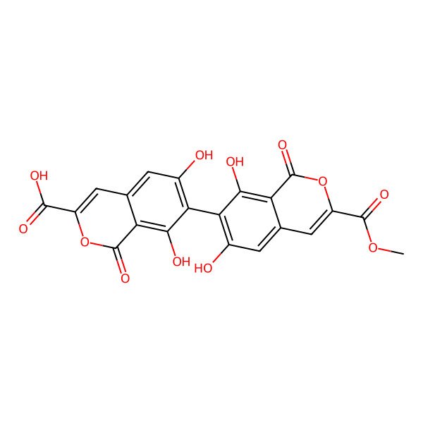 2D Structure of 6,6',9'-Trinor-bipenicilisorin