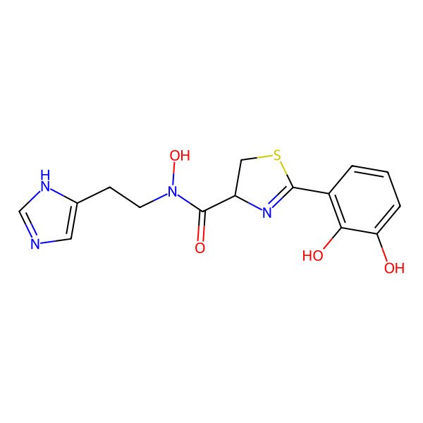2D Structure of Anguibactin