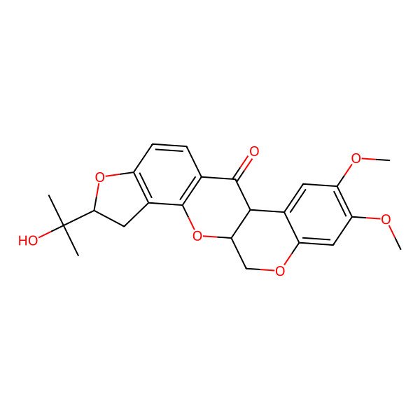 2D Structure of 6',7'-Dihydro-6'-hydroxyrotenone