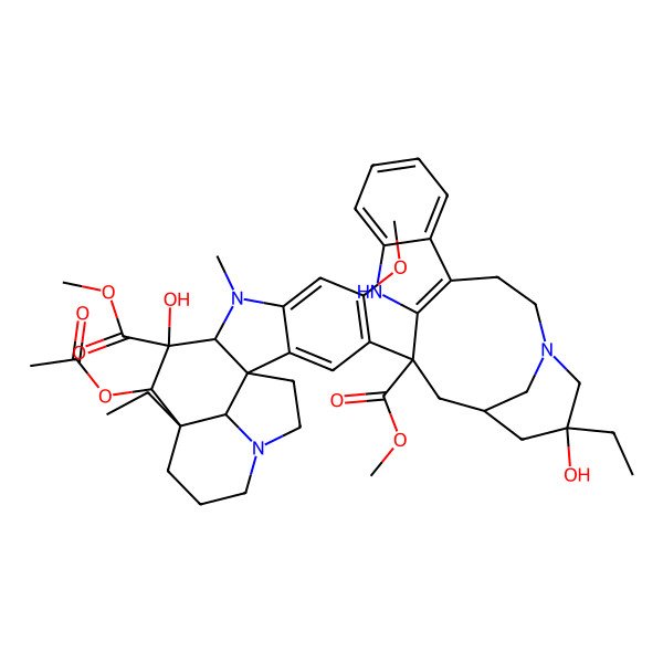 2D Structure of 6,7-Dihydrovincaleukoblastine 2D Structure of 6,7-Dihydrovincaleukoblastine