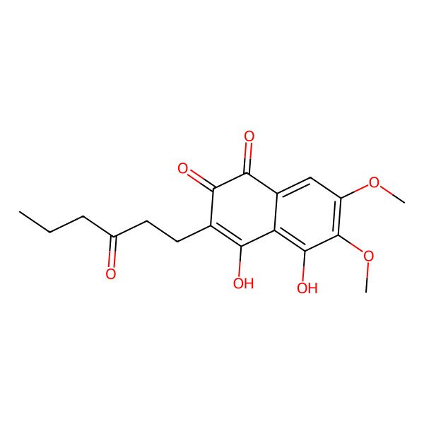 2D Structure of 6,7-Dimethoxydihydrolindbladione