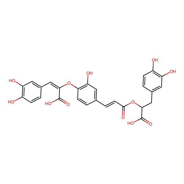 2D Structure of Salvianolic acid I